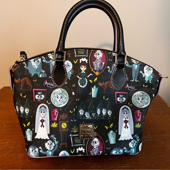 Disney Dooney & Bourke Haunted Mansion Satchel NWT - Picture 2 of 5